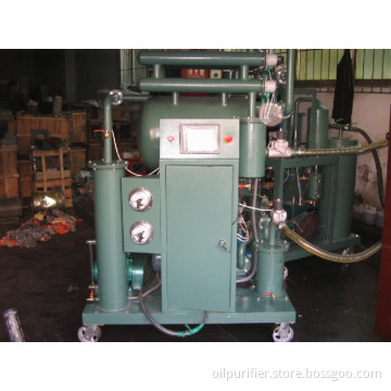 Double stages vacuum oil disposal machine